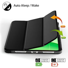 Load image into Gallery viewer, ProElite Case Cover for Oppo Pad SE 11 inch Case, Smart Flip Case Cover for Oppo Pad SE 11 inch Case Translucent Back with Stylus Pen [Auto Sleep Wake Feature], Black
