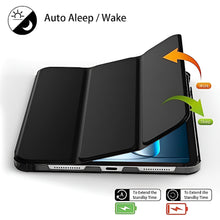 Load image into Gallery viewer, ProElite Case Cover for OnePlus Pad Lite 11 inch Case, Smart Flip Case Cover for OnePlus Pad Lite 11 inch Case Translucent Back with Stylus Pen [Auto Sleep Wake Feature], Marble Green
