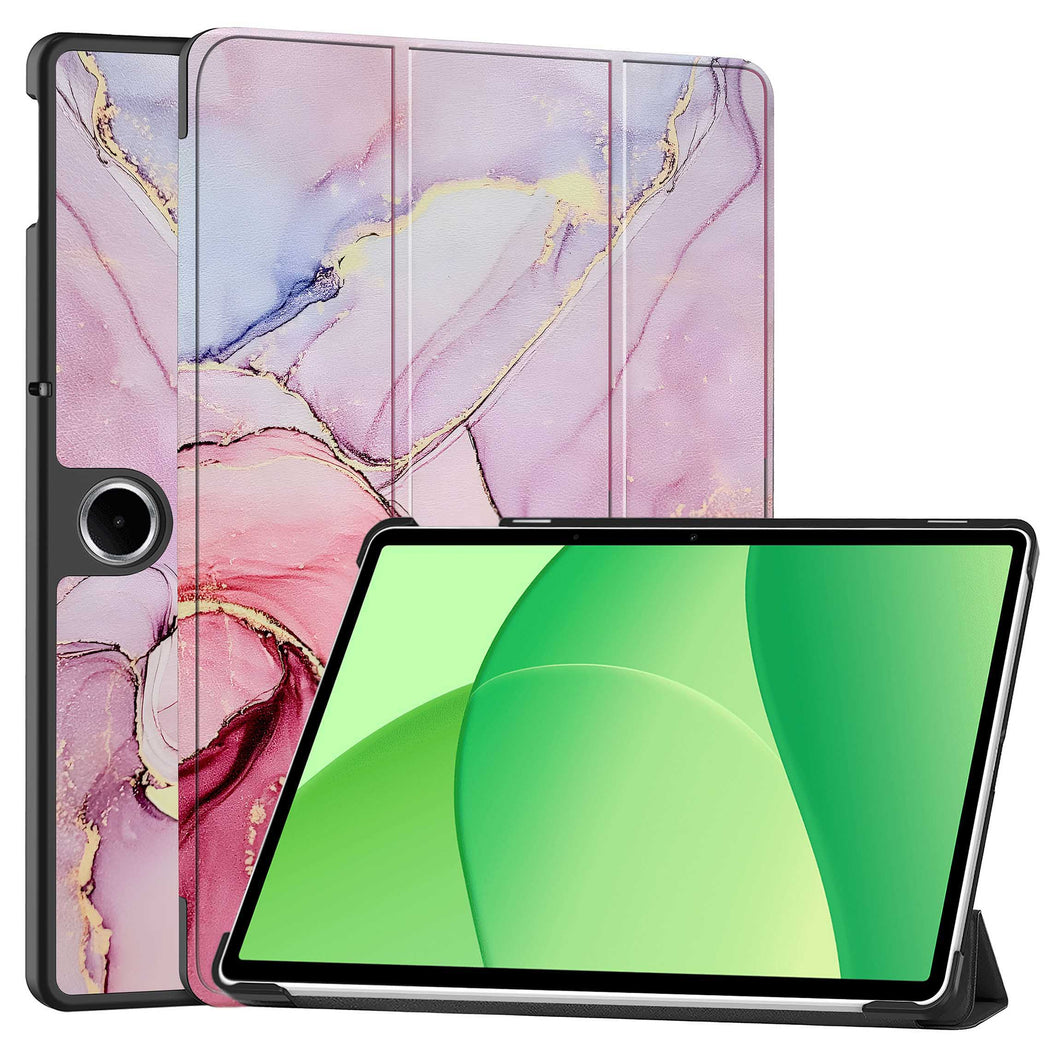 ProElite Case Cover for Oppo Pad SE 11 inch Case, Slim Trifold Flip case Cover for Oppo Pad SE 11 inch Case Tablet [Auto Sleep Wake Feature], Marble Pink
