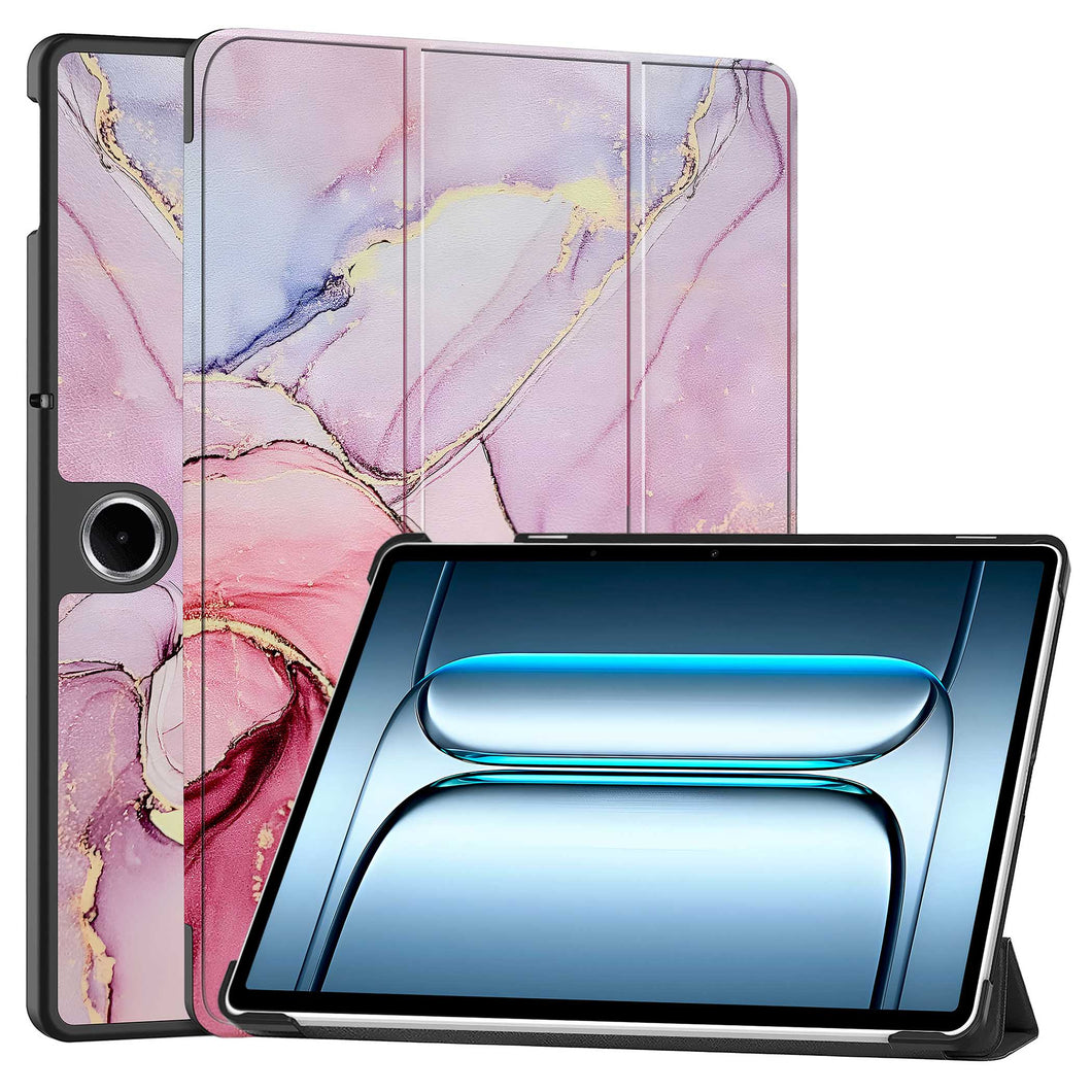 ProElite Case Cover for OnePlus Pad Lite 11 inch Case, Slim Trifold Flip case Cover for OnePlus Pad Lite 11 inch Case Tablet [Auto Sleep Wake Feature], Marble Pink
