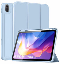 Load image into Gallery viewer, ProElite Cover for Xiaomi Redmi Pad 2 11 inch Case, Soft Flexible Flip Case Cover for Xiaomi Redmi Pad 2 11 inch with Pen Holder, Support Auto Sleep Wake, [Recoil Series] - Light Blue
