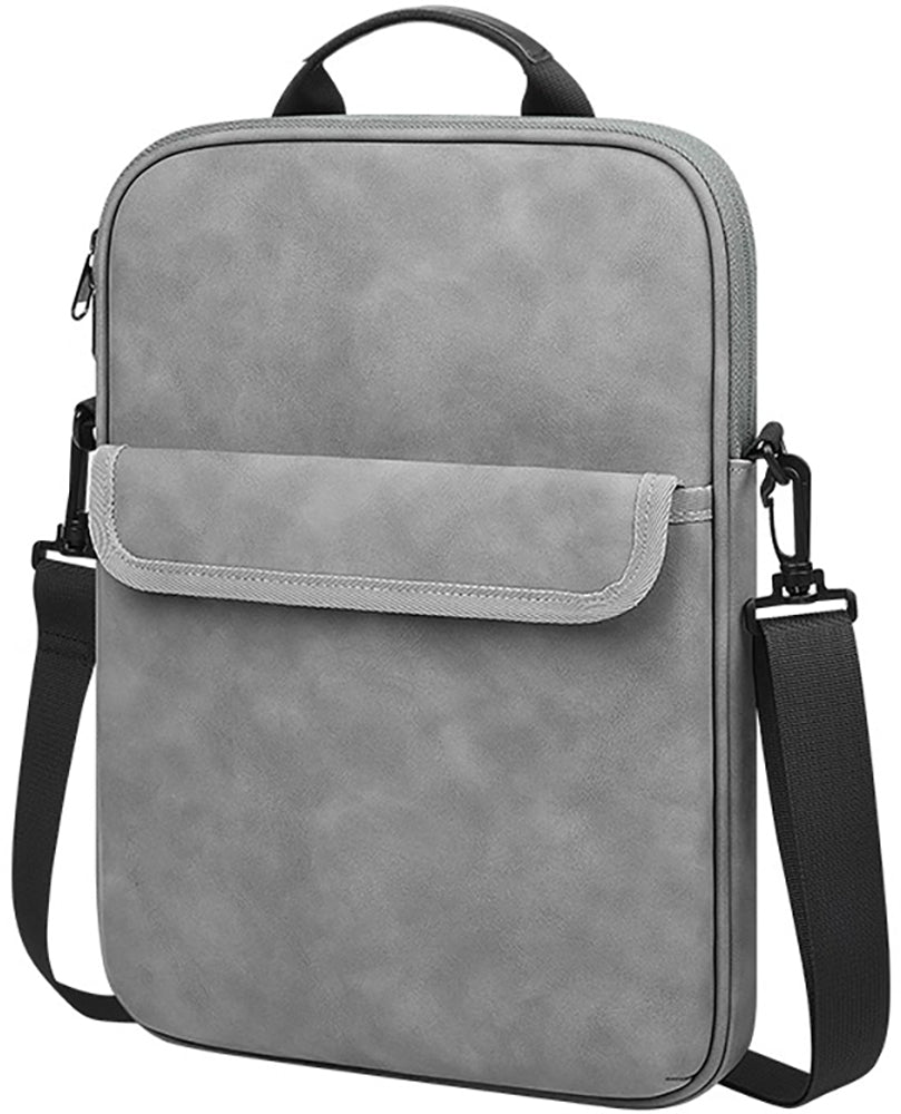 ProElite Tablet Sleeve Bag Upto 9-11 inch for iPad 10.2/10.9/Pro 11/Lenovo/Galaxy Tab A9 Plus/S8/S9/Realme Pad/Honor Pad/Oppo/Mi pad 7/Redmi Pad,Oneplus Pad, Handle with Shoulder Strap, Dark Grey