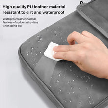 Load image into Gallery viewer, ProElite Tablet Sleeve Bag Upto 13 inch for iPad Air 13/Pro 13/Pro 12.9 Galaxy Tab S7/S8/S9 Plus/S7/S9 FE Plus 12.4&quot;, Lenovo Tab P12, idea tab pro, Yoga Tab Plus, Handle with Shoulder Strap, Dark Grey

