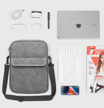 Load image into Gallery viewer, ProElite Tablet Sleeve Bag Upto 13 inch for iPad Air 13/Pro 13/Pro 12.9 Galaxy Tab S7/S8/S9 Plus/S7/S9 FE Plus 12.4&quot;, Lenovo Tab P12, idea tab pro, Yoga Tab Plus, Handle with Shoulder Strap, Dark Grey
