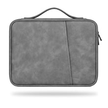 Load image into Gallery viewer, ProElite Polyster Tablet Sleeve Case Upto 13.3 inch for Samsung Galaxy Tab S9 FE+/S7/S8 Plus/S9 Plus/S7 FE 12.4&quot;, iPad Pro 12.9&quot;, MacBook Air/Pro Retina, Microsoft Surface Pro 4/5/6/7/8/9, Dark Grey
