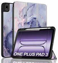 Load image into Gallery viewer, ProElite Cover for OnePlus Pad 3 13.2 inch 2025 case Cover, Soft Flexible Flip Case Cover for OnePlus Pad 3 13.2 inch 2025 with Pen Holder [Recoil Series] - Marble Purple
