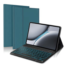 Load image into Gallery viewer, ProElite Keyboard case for OnePlus Pad 2 12.1 inch, Magnetic Detachable Wireless Bluetooth Keyboard Built-in 7-Colors Backlit, Dark Green (Will NOT FIT Other OnePlus Pad Model)
