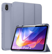 Load image into Gallery viewer, ProElite Cover for Xiaomi Redmi Pad 2 11 inch Case, Soft Flexible Flip Case Cover for Xiaomi Redmi Pad 2 11 inch with Pen Holder, Support Auto Sleep Wake, [Recoil Series] - Lavender
