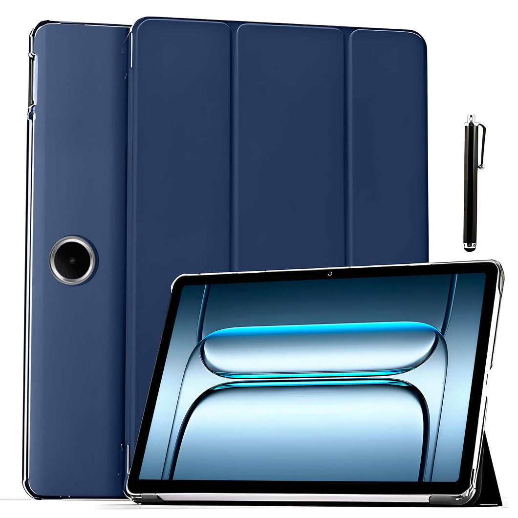 ProElite Case Cover for OnePlus Pad Lite 11 inch Case, Smart Flip Case Cover for OnePlus Pad Lite 11 inch Case Translucent Back with Stylus Pen [Auto Sleep Wake Feature], Dark Blue