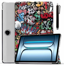Load image into Gallery viewer, ProElite Case Cover for OnePlus Pad Lite 11 inch Case, Smart Flip Case Cover for OnePlus Pad Lite 11 inch Case Translucent Back with Stylus Pen [Auto Sleep Wake Feature], Hippy
