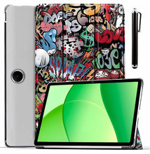 Load image into Gallery viewer, ProElite Case Cover for Oppo Pad SE 11 inch Case, Smart Flip Case Cover for Oppo Pad SE 11 inch Case Translucent Back with Stylus Pen [Auto Sleep Wake Feature], Hippy

