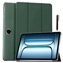 Load image into Gallery viewer, ProElite Case Cover for OnePlus Pad Lite 11 inch Case, Smart Flip Case Cover for OnePlus Pad Lite 11 inch Case Translucent Back with Stylus Pen [Auto Sleep Wake Feature], Dark Green
