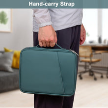 Load image into Gallery viewer, ProElite Polyster Tablet Sleeve Case Upto 11.5 inch for iPad 10.2/10.9/Pro 11/Lenovo/Galaxy Tab A9 Plus/S7/S8/S9/Realme Pad/Redmi Pad/Honor Pad X9/Mi Pad 7/Moto Tab G62/Oneplus Pad Tablet, Tea Blue
