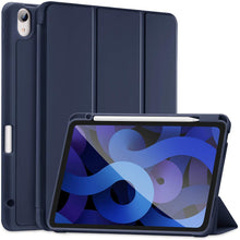 Load image into Gallery viewer, ProElite Pencil Case for iPad Air 4th/5th 2020 10.9 Inch [Auto Sleep/Wake Cover] [Pencil Holder] [Soft Flexible Case] Recoil Series - Dark Blue
