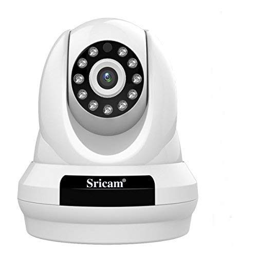 Sricam SP018 2.0 MP Wireless Full HD 1080P IP WiFi CCTV Indoor Security Camera (White)
