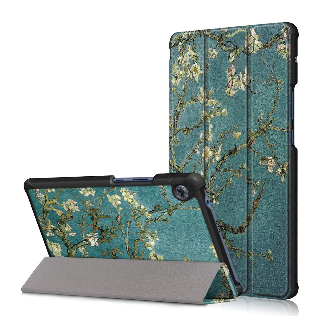 ProElite Ultra Sleek Smart Flip Case Cover for Huawei Matepad T8 Tablet , Flowers