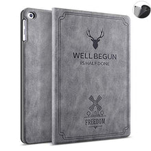 Load image into Gallery viewer, ProElite Deer Flip case Cover for Samsung Galaxy Tab A 8 inch SM-T290/SM-T295 (Grey)
