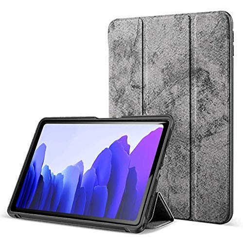 ProElite PU Smart Flip case Cover for Samsung Galaxy Tab A7 Inch SM-T500/T505/T507, Grey