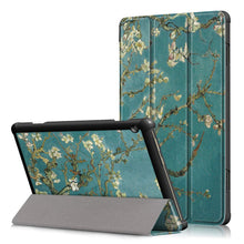 Load image into Gallery viewer, ProElite Ultra Sleek Smart Flip Case Cover for Lenovo Tab M10 FHD REL TB-X605LC TB-X605FC Tablet (Flowers) [Will NOT Fit Model X505F X505L]
