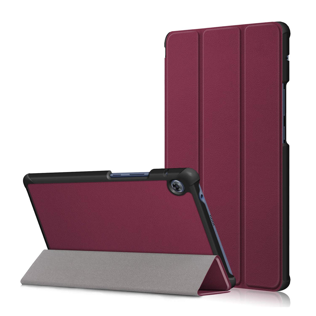ProElite Ultra Sleek Smart Flip Case Cover for Huawei Matepad T8 Tablet , WineRed