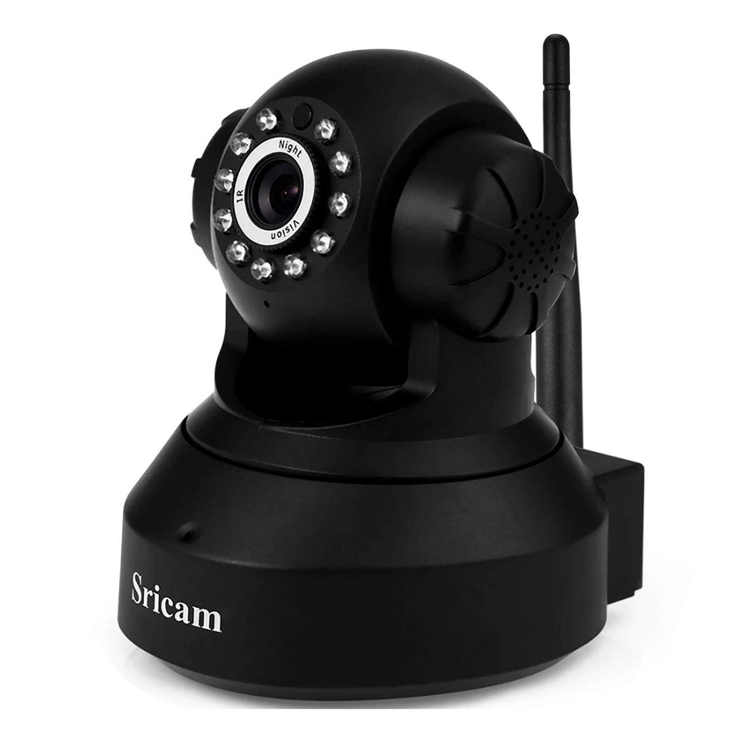 Sricam 2MP 1080p SP005 WiFi Wireless IP Camera CCTV Security Camera, Black