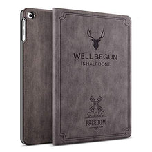 Load image into Gallery viewer, ProElite Deer Flip case Cover for Samsung Galaxy Tab A 8 inch SM-T290/SM-T295 (Coffee)
