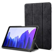 Load image into Gallery viewer, ProElite PU Smart Flip case Cover for Samsung Galaxy Tab A7 10.4 Inch SM-T500/T505/T507, Black
