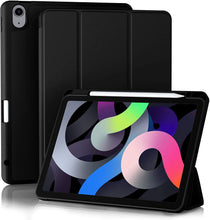 Load image into Gallery viewer, ProElite Pencil Case for iPad Air 4th/5th Gen 2020 10.9 Inch [Auto Sleep/Wake Cover] [Pencil Holder] [Soft Flexible Case] Recoil Series - Black
