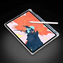 Load image into Gallery viewer, ProElite Soft TPU Transparent Back Case Cover for Apple iPad Pro 11&quot; 2021/2020/2018 with Pencil Holder [Supports Pencil Charging]
