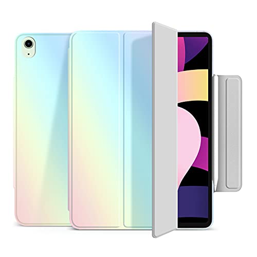 ProElite Smart Magnetic Case Cover for Apple iPad Air 4th/5th Gen 10.9 inch [Support Apple Pencil Charging], Multi Colored