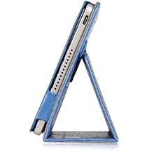 Load image into Gallery viewer, ProElite Handstrap Flip case Cover for Motorola Tab G20 8 inch, Dark Blue
