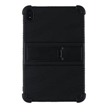 Load image into Gallery viewer, ProElite Soft Silicon Back case Cover with Stand for Apple iPad 9.7&quot; 5th/6th Gen Air 1 Air 2 Pro 9.7, Black

