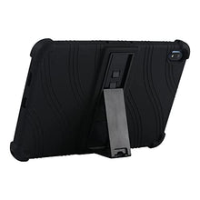 Load image into Gallery viewer, ProElite Soft Silicon Back case Cover with Stand for Apple iPad 9.7&quot; 5th/6th Gen Air 1 Air 2 Pro 9.7, Black
