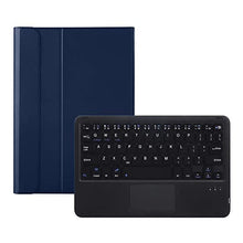 Load image into Gallery viewer, ProElite Detachable Wireless Bluetooth Touchpad Keyboard flip case Cover for Oppo Pad Air 10.36 inch Tablet, Dark Blue
