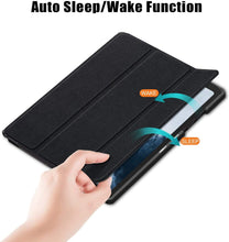 Load image into Gallery viewer, ProElite Smart Trifold Flip case Cover for Samsung Galaxy Tab A7 10.4&quot; SM-T500/T505/T507, Black
