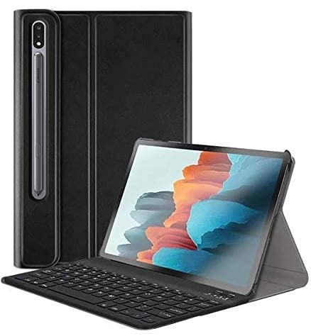 ProElite Detachable Wireless Bluetooth Keyboard flip case Cover for Samsung Galaxy Tab S8 Ultra 14.6 inch (SM-X900/ X906), Black