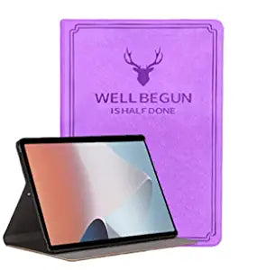 ProElite Deer Flip case Cover for Oppo Pad Air 10.36 inch, Purple