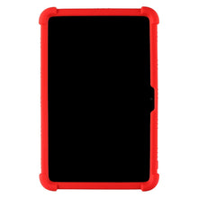 Load image into Gallery viewer, ProElite Soft Silicon Back case Cover with Stand for Lenovo M10 Plus/ K10 FHD 10.3&quot;, Red
