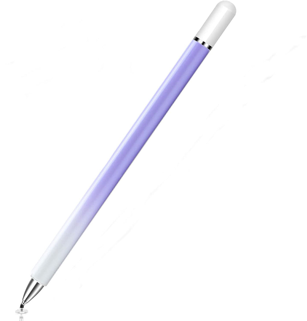 ProElite Stylus Pens for iPad Pencil, Capacitive Pen with Magnetic Cap, Universal for Apple/iPhone/ipad pro/Mini/Air/Android/Microsoft/Surface and Other Touch Screens, White Purple