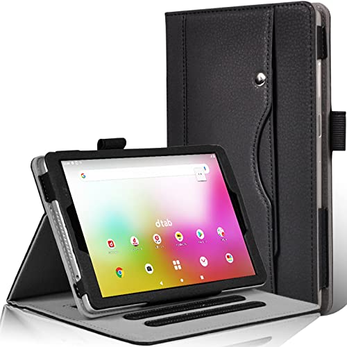 ProElite Multi Angle Flip case Cover for Motorola Tab G20 8 inch, Black