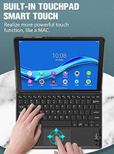 Load image into Gallery viewer, ProElite Detachable Wireless Bluetooth Touchpad Keyboard flip case Cover for Lenovo Tab M10 FHD Plus 10.3&quot; X606V /TB-X606/TB-X606X Tablet (Black)
