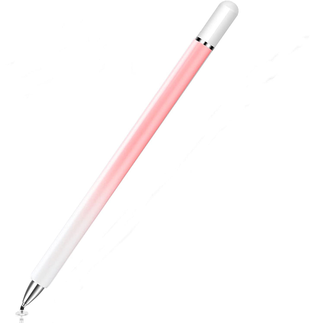ProElite Stylus Pens for iPad Pencil, Capacitive Pen with Magnetic Cap, Universal for Apple/iPhone/ipad pro/Mini/Air/Android/Microsoft/Surface and Other Touch Screens, White Pink
