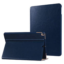Load image into Gallery viewer, Kakusiga Smart Flip case Cover for Samsung Galaxy Tab S6 Lite 10.4 Inch SM-P610/P615, Support S Pen Magnetic Attachment [Dark Blue]
