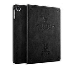 Load image into Gallery viewer, ProElite Deer Flip case Cover for Motorola Moto Tab G62 10.6 inch Tablet, Black
