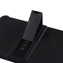 Load image into Gallery viewer, ProElite Soft Silicon Back case Cover with Stand for Samsung Galaxy Tab A8 10.5&quot; SM-X200/ SM-X205/ SM-X207, Rainbow
