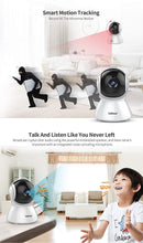 Load image into Gallery viewer, Srihome SH025 Pan/Tilt Wireless WiFi 2MP Full HD 1080p IP Security Camera CCTV with Auto Tracking
