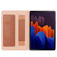 Load image into Gallery viewer, ProElite Business Smart Case Cover for Samsung Galaxy Tab  S8 Plus / S7 Plus / S7 FE 12.4 Inch SM-T970/T975/T976/T735/X800/X806 [Brown]
