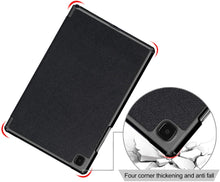Load image into Gallery viewer, ProElite Smart Trifold Flip case Cover for Samsung Galaxy Tab A7 10.4&quot; SM-T500/T505/T507, Black

