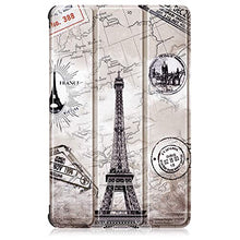 Load image into Gallery viewer, ProElite Smart Trifold Flip case Cover for Nokia Tab T21 10.4 inch Tablet, Eiffel
