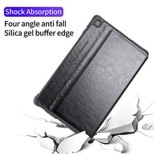 Load image into Gallery viewer, Kakusiga Smart Flip case Cover for Samsung Galaxy Tab S6 Lite 10.4 Inch SM-P610/P615, Support S Pen Magnetic Attachment [Dark Blue]
